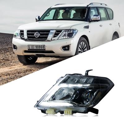 China Right and Left Compound Headlight For Nissan Patrol Y62/Y62 Patrol Headlight PATROL for sale