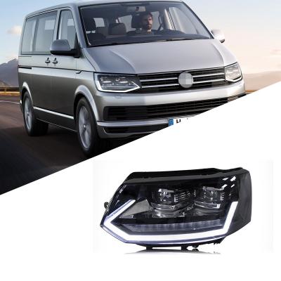 China For VW Caravelle T5 Headlight Assembly Modified LED Running Flame Turn Signal Light Caravelle Daytime Running Light for sale