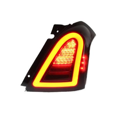 China Black and Red Style Singnal Yellow Turn Blackened Style Durable LED Tail Lights Tail Lamps For Suzuki Swift for sale