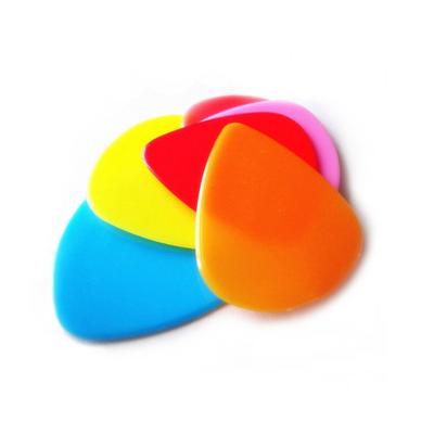 China GUITAR Custom 0.71mm Nylon Guitar Picks For Sale Thickness 0.96mm In Solid Colors for sale