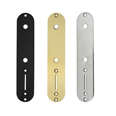 China Guitar Control Plate Electric Guitar Kit Parts With Chrome Gold Black Guitar Control Plate Replacement For TL Guitar for sale