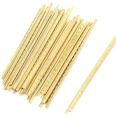 China Wholesale Durable Brass Fretwire Frets Round Line Guitar Fret Wire for Guitar, Bass, Ukulele, Mandolin, Banjo for sale