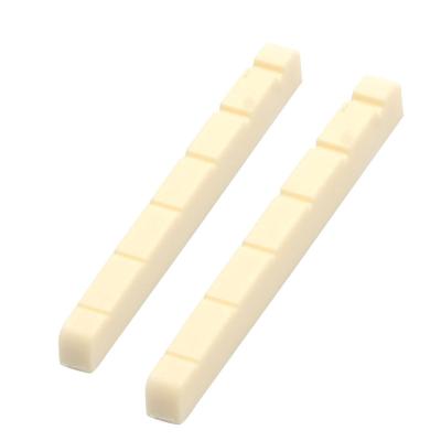 China Wholesale Bone Newly Designed Electric Natural Bovine Bone Nut Parts 100% Musical Instrument Accessories Guitar Nuts for sale