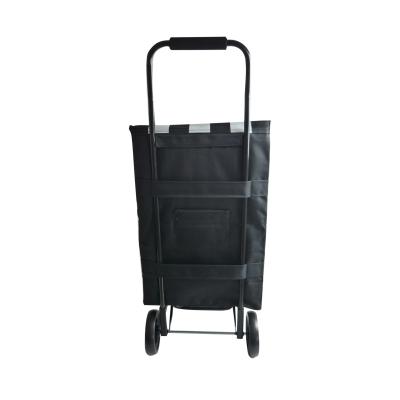 China High Quality Foldable Convenience Trolley Bags Supermarket Portable Customized Steel Shopping Trolley for sale