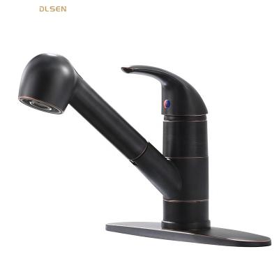 China Faucets Style Metered Single Hole American Basin Faucet New Pull Out Antique Hot Cold Water Basin Faucet for sale