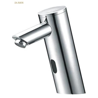 China 2022 Sense Faucets Bathroom Touchless Sensor Faucet Hands Free Infrared Water Faucet Inductive Basin Faucets Automatic Motion Sink Faucet for sale