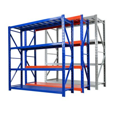 China Medium Warehouse Storage Corrosion Protection Commercial Duty Metal Racks For Shops for sale