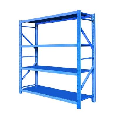 China Wholesale Steel Logistics Storage Corrosion Protection Custom Light Pallet Shelves Racklight Duty Shelf Rack With Dividers for sale