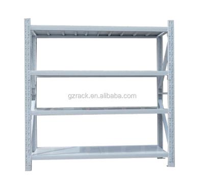 China Warehouse Shelving Steel Rack Stainless Steel Powder Coated Corrosion Protection Steel Storage Shelving Rack for sale