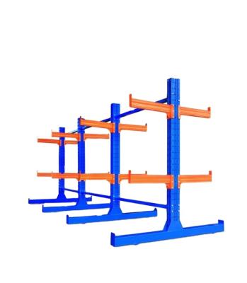 China Corrosion Protection Heavy Duty Double Side Cantilever Base Metal Rack Pallet Rack Warehouse Storage for sale