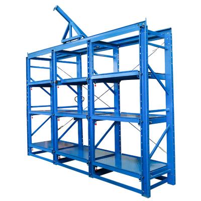 China Multilayer Heavy Duty Mold Corrosion Protection Warehouse Drawer Type Storage Racks Industrial Shelving for sale