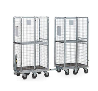 China Tools Folding Cage Suitable For Storage Small Items Or Parts Roll Logistics Trolley for sale