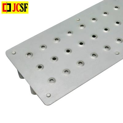 China As Customers Request SGS Galvanized Scaffold Plank Scaffolding Supplemental Steel Toe Board, Galvanized Steel Board Selected Quality for sale