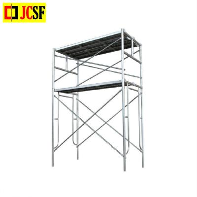 China As Customers Request Q235 Tubular Steel Ladder Mason Frame Scaffolding H Frame Scaffolding Frame for sale