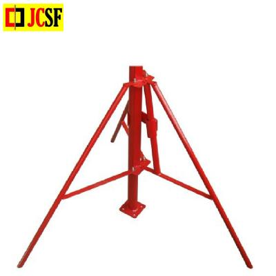 China As customers request galvanized shoring prop scaffolding light heavy type steel prop with tripod for sale