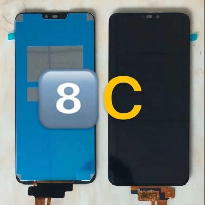 China mobile phone parts show touch for huawei honor 8c lcd assembly without frame honor 8c lcd for sale