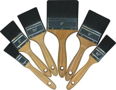 China The woden painting of the handle painting brochas pintura wax brushes for sale