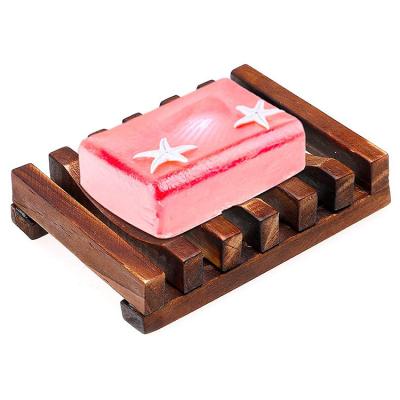 China Modern natural wood soap holder, bathtub soap holder for sale