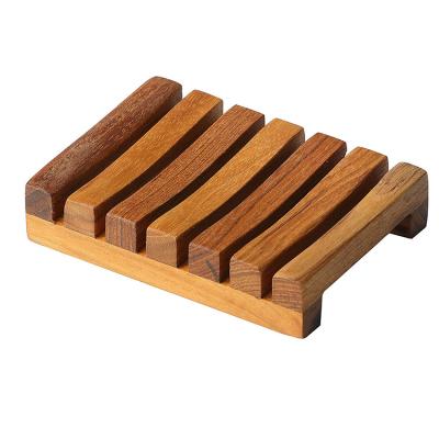 China Traditional Natural Wooden Shower Soap Dish for sale