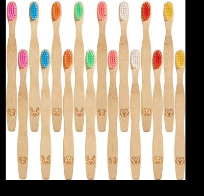 China Disposable Bamboo Toothbrush For Travel , BPA Free Bristle Natural Soft Toothbrushes for sale