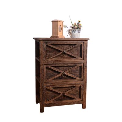 China Professional Manufacture French Solid Vintage Wooden Cabinet Solid Wood Furniture for sale