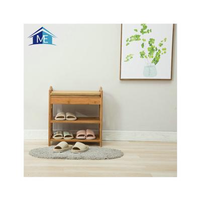 China Solid Wood China Supplier Homemade Vintage Furniture Wooden Shoe Rack for sale