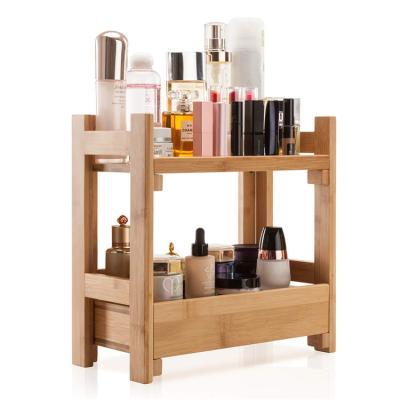 China Sustainable Bamboo Makeup Organizer, Universal Storager for sale