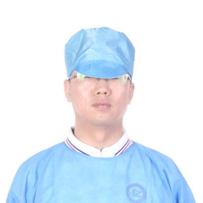 China Breathable Disposable Nonwoven Clip Caps Wipe Head Caps Hairnets Cover for sale