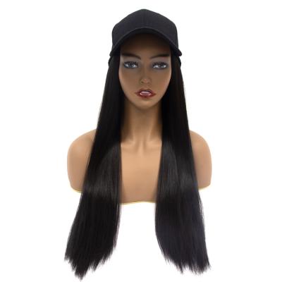 China YSE Deep Wave Fashion Short Cap Wigs With Hair Extension, Baseball Cap Wig For Black Women for sale