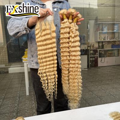 China Other Cuticle Aligned Virgin 10a Mink Brazilian Hair, Russian Hair Extension #613, 100% Virgin Cuticle Aligned Hair for sale