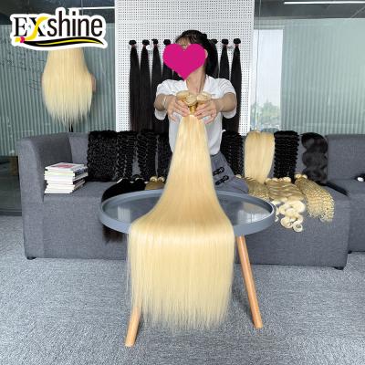 China Other YSE Double Drawn Blonde Hair Bundles, 613 Raw Virgin Hair Extensions, Russian Blonde 100% Virgin Hair Sellers for sale