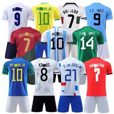 China Uniform Sets Mexico Soccer Jersey Kits Shirt Soccer Wear for sale