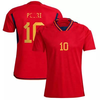 China Sets 2022 2023 Custom Kids Soccer Uniform Jersey For Men Home Soccer Jersey for sale