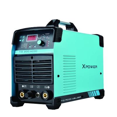 China IGBT inverter portable digital tig welder 200amp portable DC tig welders with foot for sale