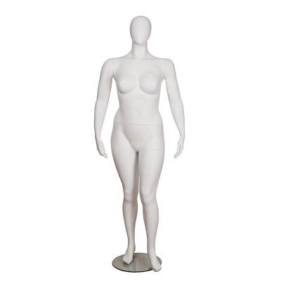 China Other Fashion W-1 Fiberglass Plus Size Female Mannequin Full Body Position Dummy for sale