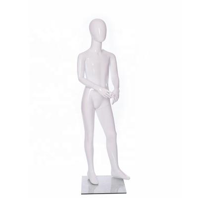 China Other wholesale white KM-3 kids abstract clothing display mannequins for kids clothing displays for sale