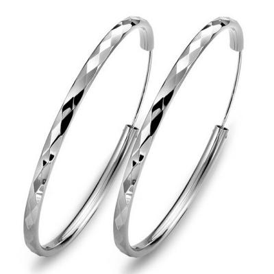 China Quick Delivery Hoop Earrings For Women Vintage Hoop Earrings Big 30mm 40mm 50mm 60mm Round Circle Huggie Hypoallergenic Hoops For Her for sale