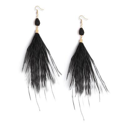 China FASHIONABLE Bohemian Light Weight Real Statement Earrings Real Dangle Tassel Earrings for sale