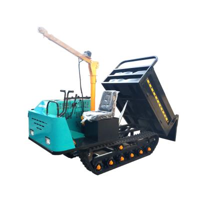 China Construction Industry Diesel Farm Works Use Loading Wooden Mini All Terrain Crawler Dumpe for sale