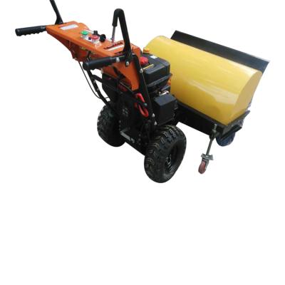 China Sweeping Snow Cleaner Cheap Price New Small Gasoline 2 Wheel Push Snow Cleaning Machines for sale