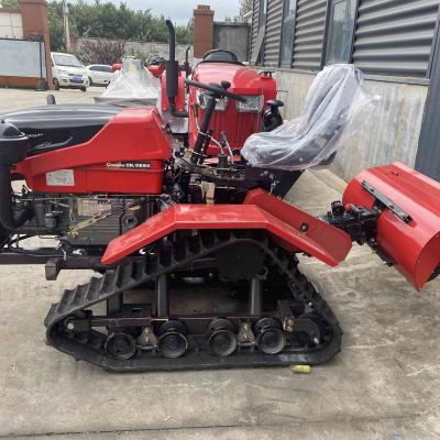 China Farm Work Machinery Tower New On Cultivating Use Crawler Tractors With Tiller for sale