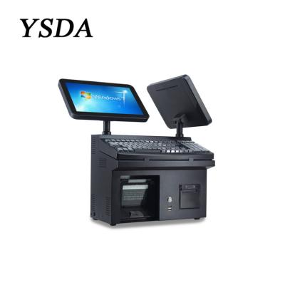 China 12inch Cash Register Machinery POS Terminal For Retail / Supermarket All In One 12.1inch for sale