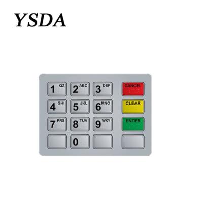 China ATM metal number keypad for KIOSK self-contained machine ATM YSDA-598 metal number keypad for sale