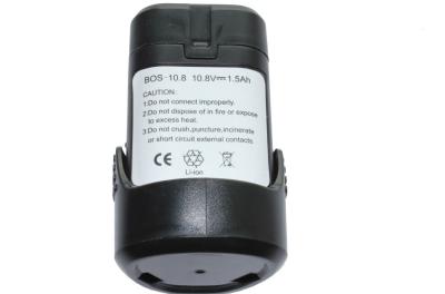 Chine Batterie 10.8V 1.5AH de machine-outil de Bosch de la BATTE 411 de GSB10.8-2 GSR10.8V GDR10.8V à vendre