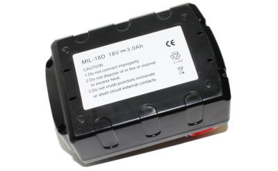 China Milwaukee M18 48-11-1830 18V Red Li-ion Battery XC 3.0Ah 18volt Drill Batteries for sale