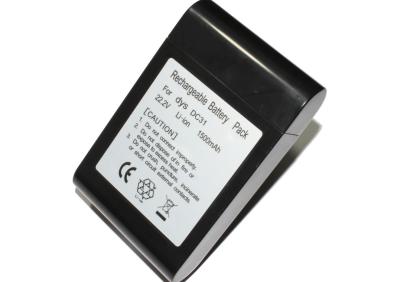 China Dyson DC31 DC35 917083-01 Replacement Vacuum Cleaner Battery 22.2.v 1500mAh Li-Ion for sale