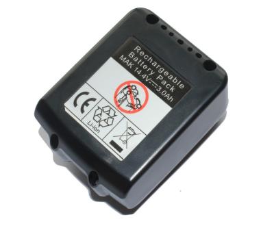 Cina Batteria ricaricabile della macchina utensile di MAKITA per 194065-3 194066-1 BL1430 DA340DRF, 14.4V 3.0AH in vendita