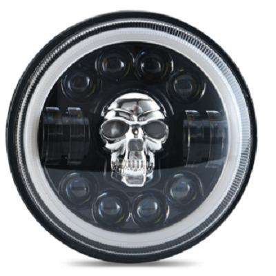 China Automobile Lamp High Low Beam OWL Fog Light For Motorcycle White Yellow 35W Led Light Double Drive Color Motorcycle for sale