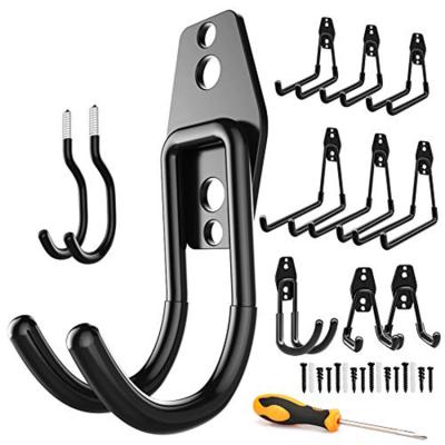 China 2-Pack JH-Mech Viable 12 Inch Super Duty Bike Hooks Designed For Proslat PVC Slatwall for sale