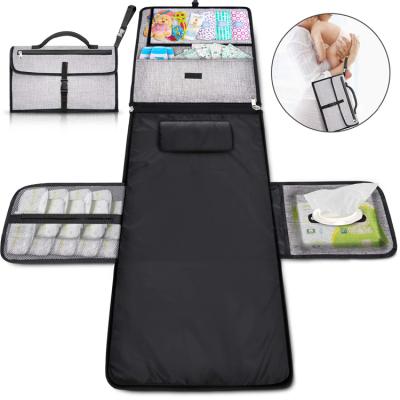 China 100% Eco-friendly Waterproof Portable Diaper Travel Pad Baby Changing Pads for sale